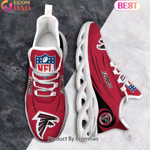 NFL Atlanta Falcons Clunky Sneakers Max Soul Shoes Ecomhao Store