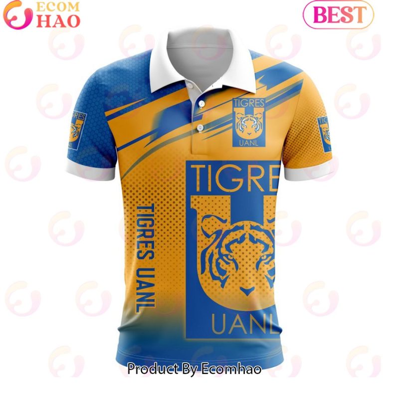 NEW LIGA MX Tigres UANL Special Design Polo Shirt Ecomhao Store