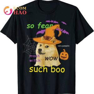 Halloween Doge Shirt Meme Costume T-Shirt