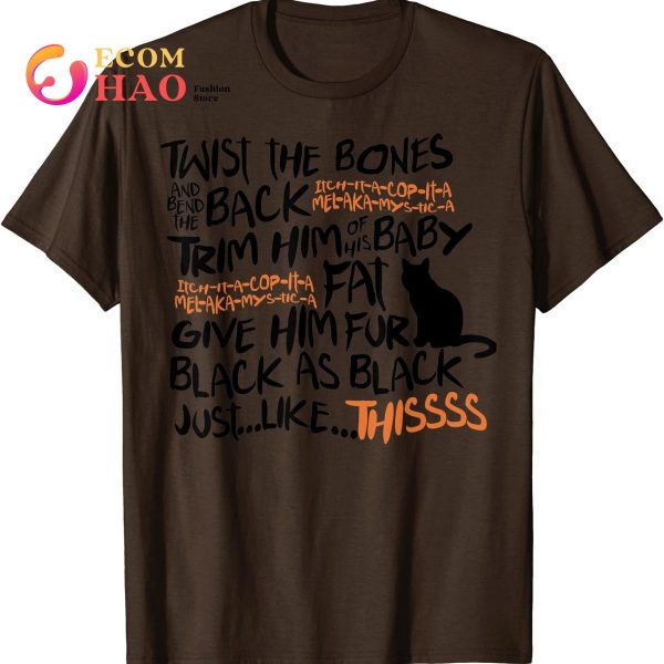 Happy Halloween 2021 Hocus Funny Pocus Twist The Bones T-Shirt