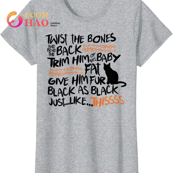 Happy Halloween 2021 Hocus Funny Pocus Twist The Bones T-Shirt