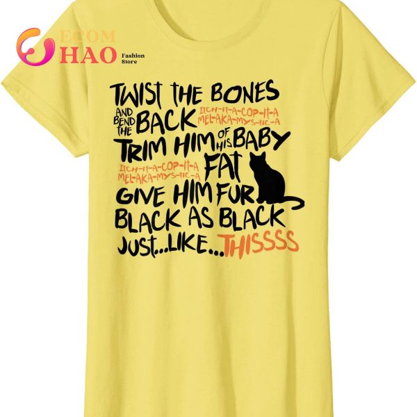 Happy Halloween 2021 Hocus Funny Pocus Twist The Bones T-Shirt