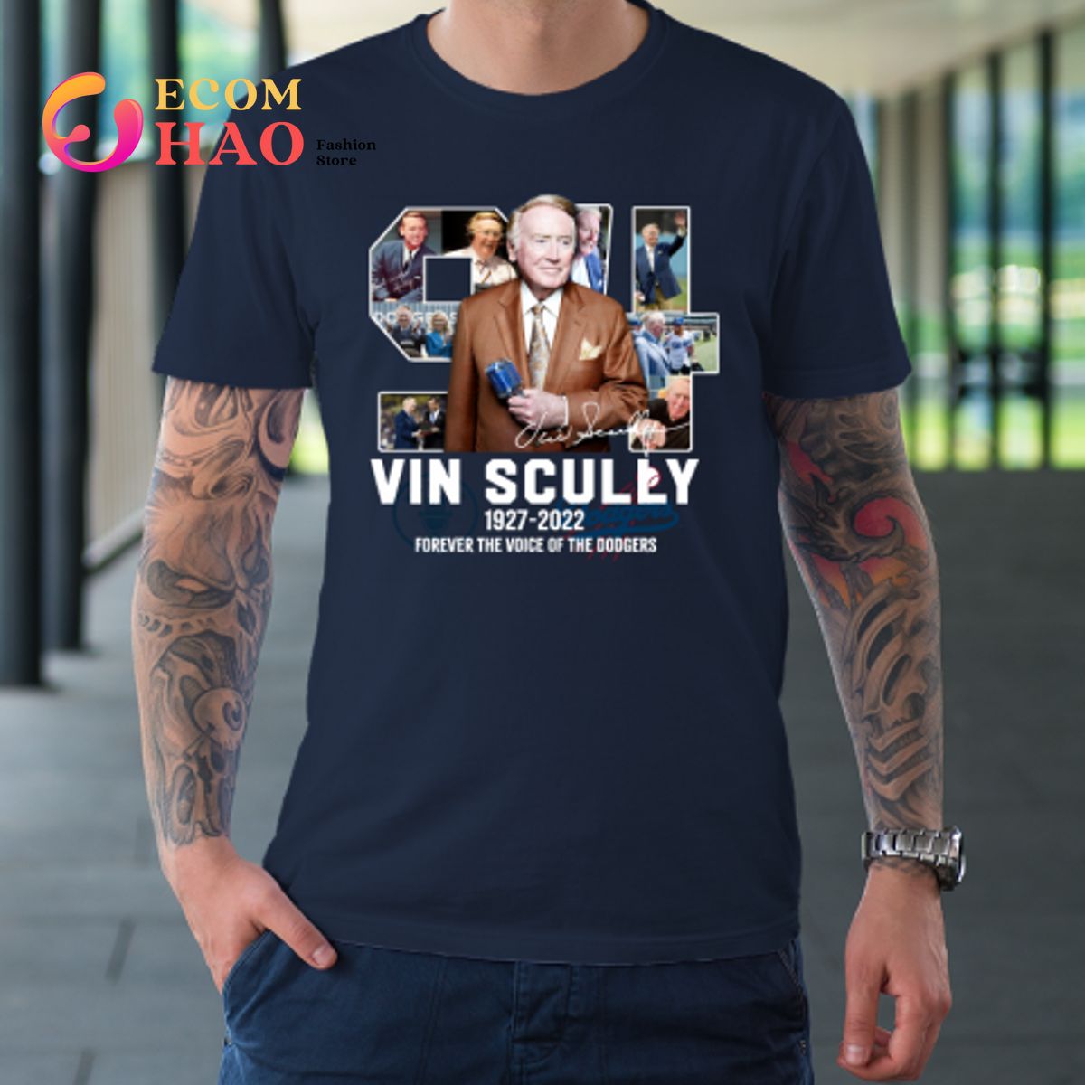 RIP Vin Scully 1927 2022 Los Angeles Legend T-Shirt