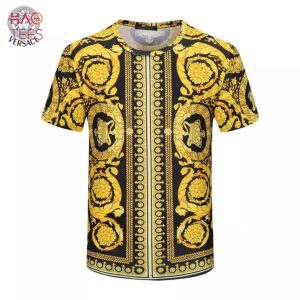 BEST Versace Gold Limited Edition T-shirts And Beach Shorts