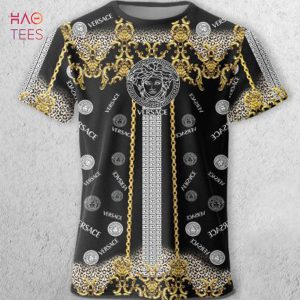 Luxury Versace Gold Black Limited T-shirts And Beach Shorts Limited Luxury Versace Gold Black Limited T-shirts And Beach Shorts Limited
