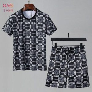 Versace Gold Dark Limited T-shirts And Beach Shorts Versace Gold Dark Limited T-shirts And Beach Shorts