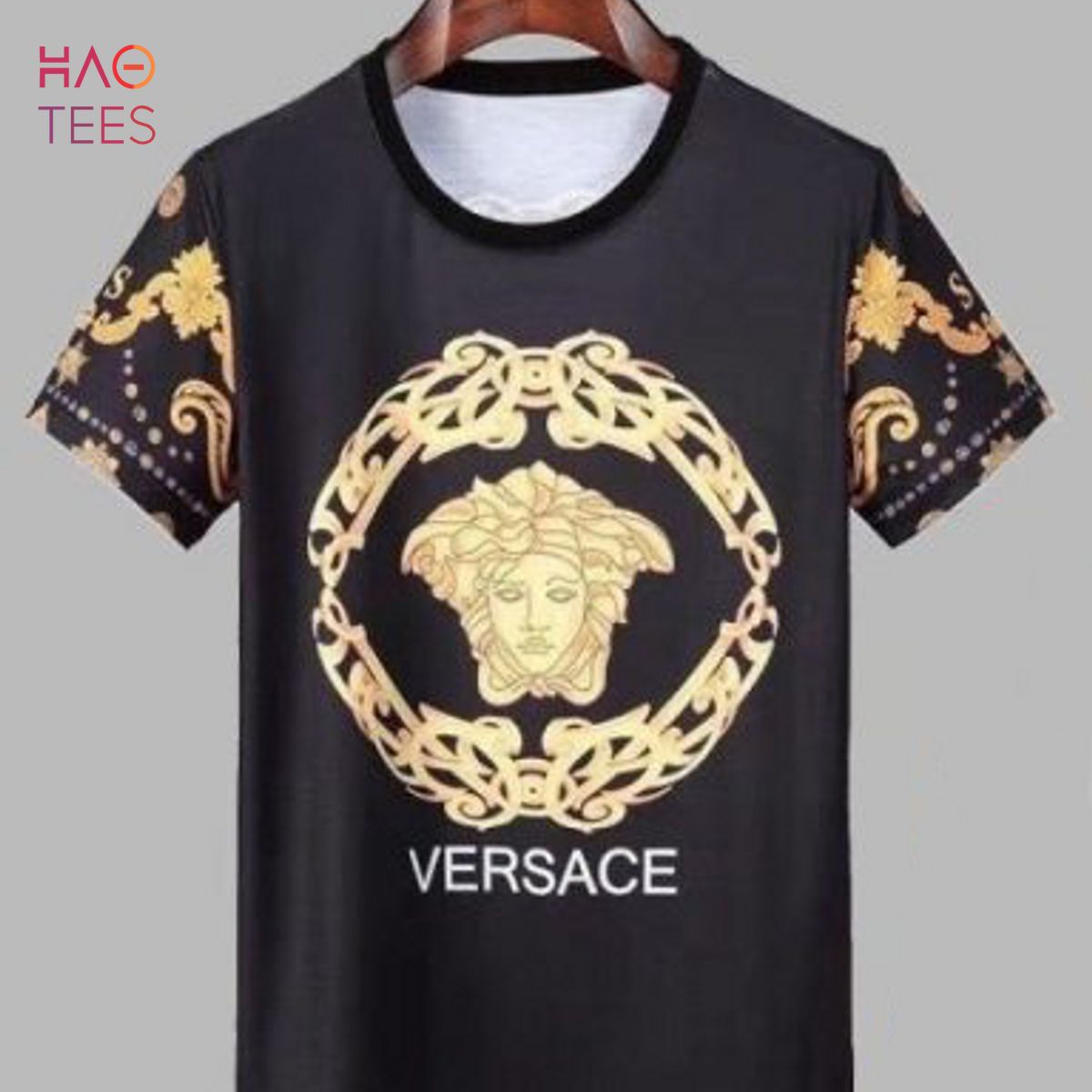 Versace Gold Limited T-shirts And Beach Shorts Limited Edition Luxury