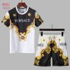 Versace Gold Luxiry Brand Limited Edition T-shirts And Beach Shorts