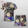 [THE BEST] Versace Gold Black New Version Limited T-shirts And Beach Shorts