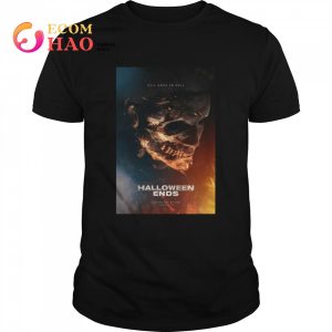 Halloween ends 2022 Evil Goes To Hell poster shirt