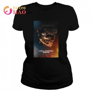 Halloween ends 2022 Evil Goes To Hell poster shirt