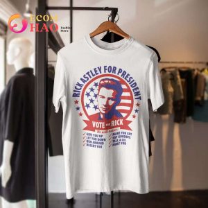 Vote For Rick, Rick Astley T-Shirt