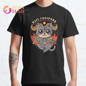Hail Lucipurr Halloween Costume T-Shirt