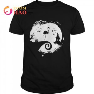 Flamingo nightmare before Christmas shirt