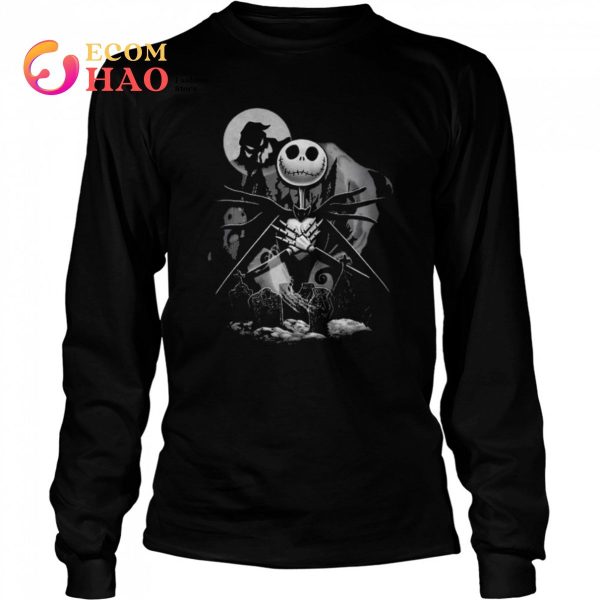 Jack Skellington Disney nightmare before Christmas jack night scene shirt