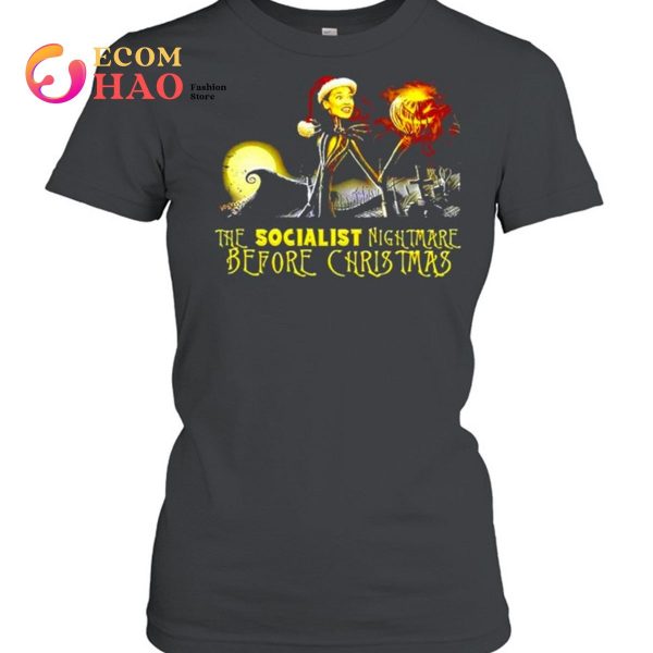 The Socialist Nightmare Before Christmas T-shirt