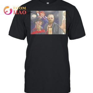 Chucky Freddy Krueger Jason Voorhees trick or treat Halloween shirt