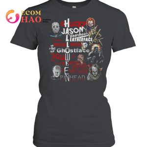 Chucky Jason Voorhees Leatherface Ghostface Halloween T-shirt