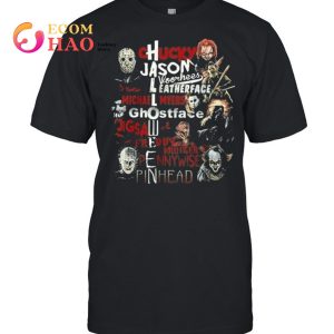 Halloween Chucky Jason Voorhees Leatherface Ghostface shirt