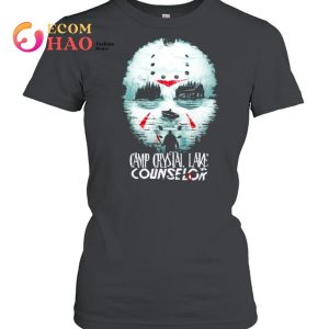 Jason Voorhees camp crystal lake counselor shirt