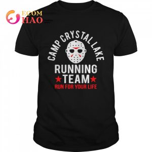 Jason Voorhees Camp Crystal Lake Running Team Run For Your Life shirt