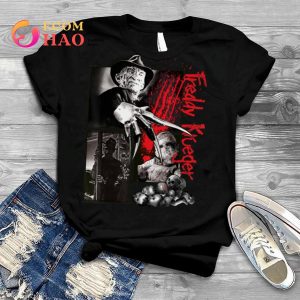 A Nightmare On Elm Street Freddy Krueger Panels T Shirt