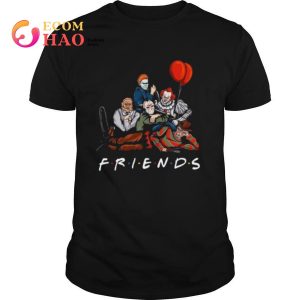 Freddy Krueger Jason Voorhees Michael Myers Pennywise Leatherface Friends shirt