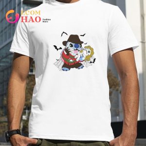 Freddy Krueger Stitch Halloween shirt
