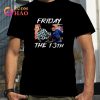 Jason Voorhees Freddy Krueger Damn Halloween Vintage Shirt