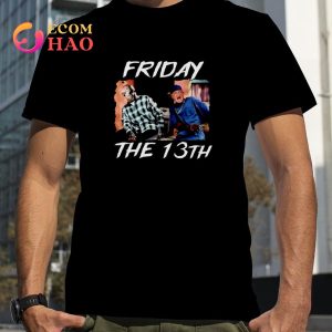 Jason Voorhees and Freddy Krueger Friday halloween 13th shirt
