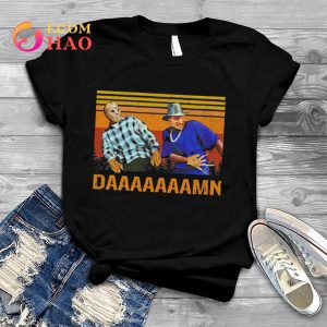 Jason Voorhees Freddy Krueger Damn Halloween Vintage Shirt