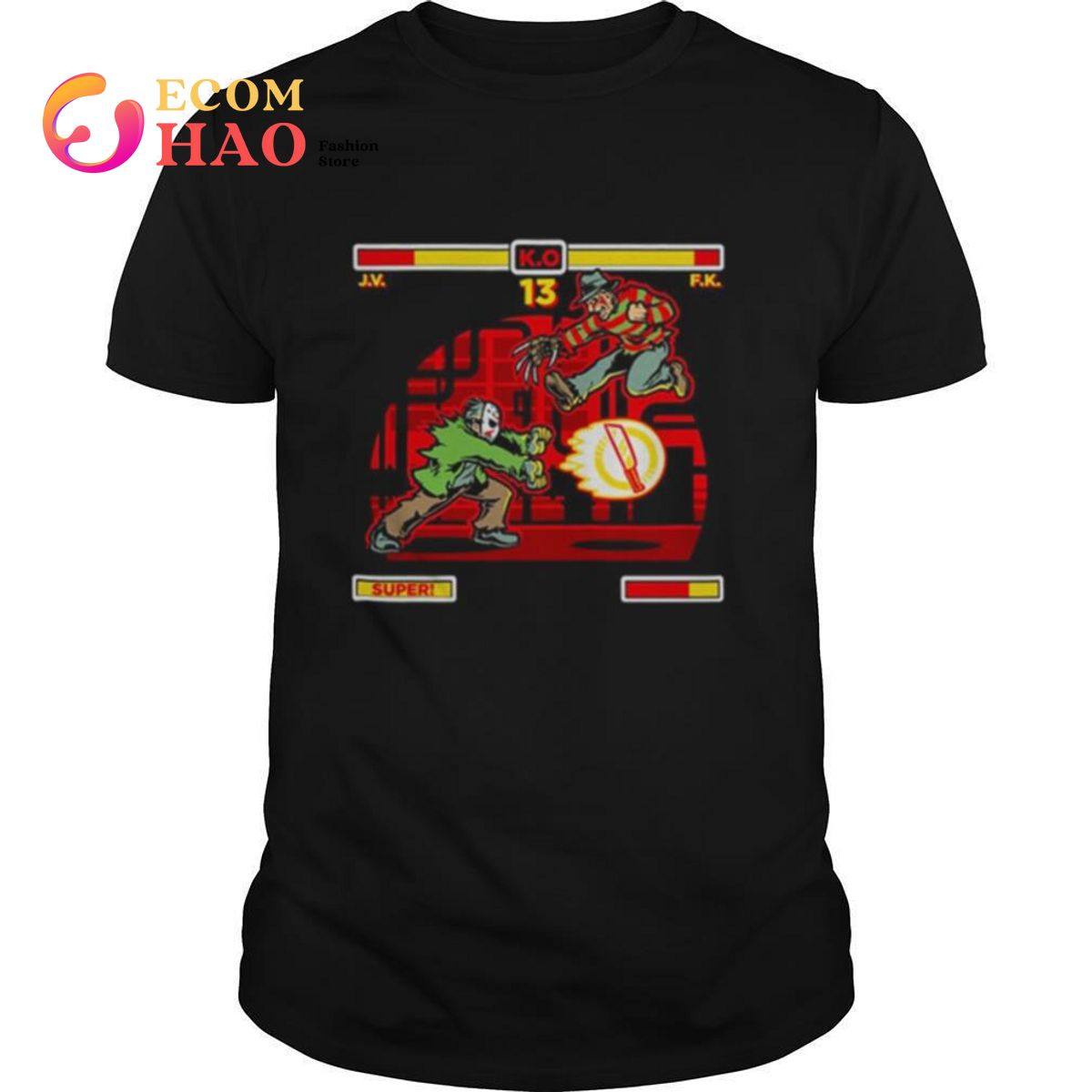 Jason Voorhees Vs Freddy Krueger Play Game shirt