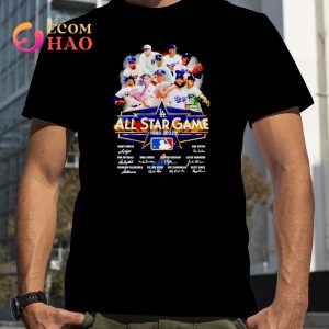 Los Angeles Dodgers all star game 1883 2022 signature shirt