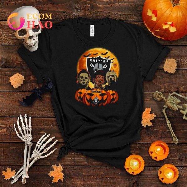 Michael Myers Freddy Krueger Jason Voorhees Oakland Raiders Halloween ...