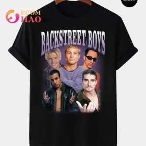 Backstreet Boys Band Vintage Retro Style Rap Music Hip Hop T Shirt