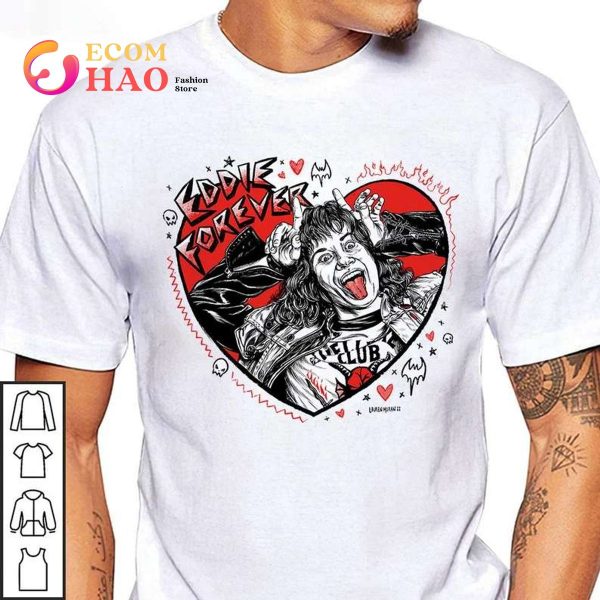 Eddie Munson Corroded Coffin Band T-Shirt