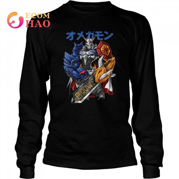 Mecha Omegamon Gundam shirt