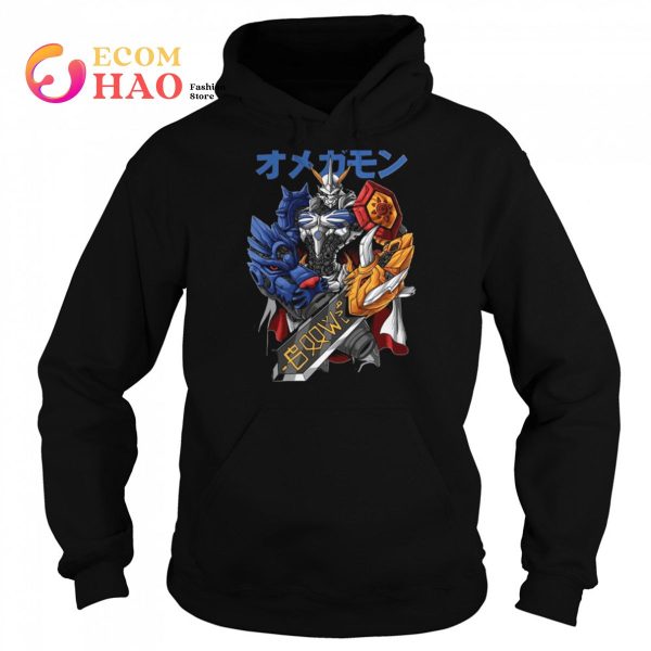 Mecha Omegamon Gundam shirt