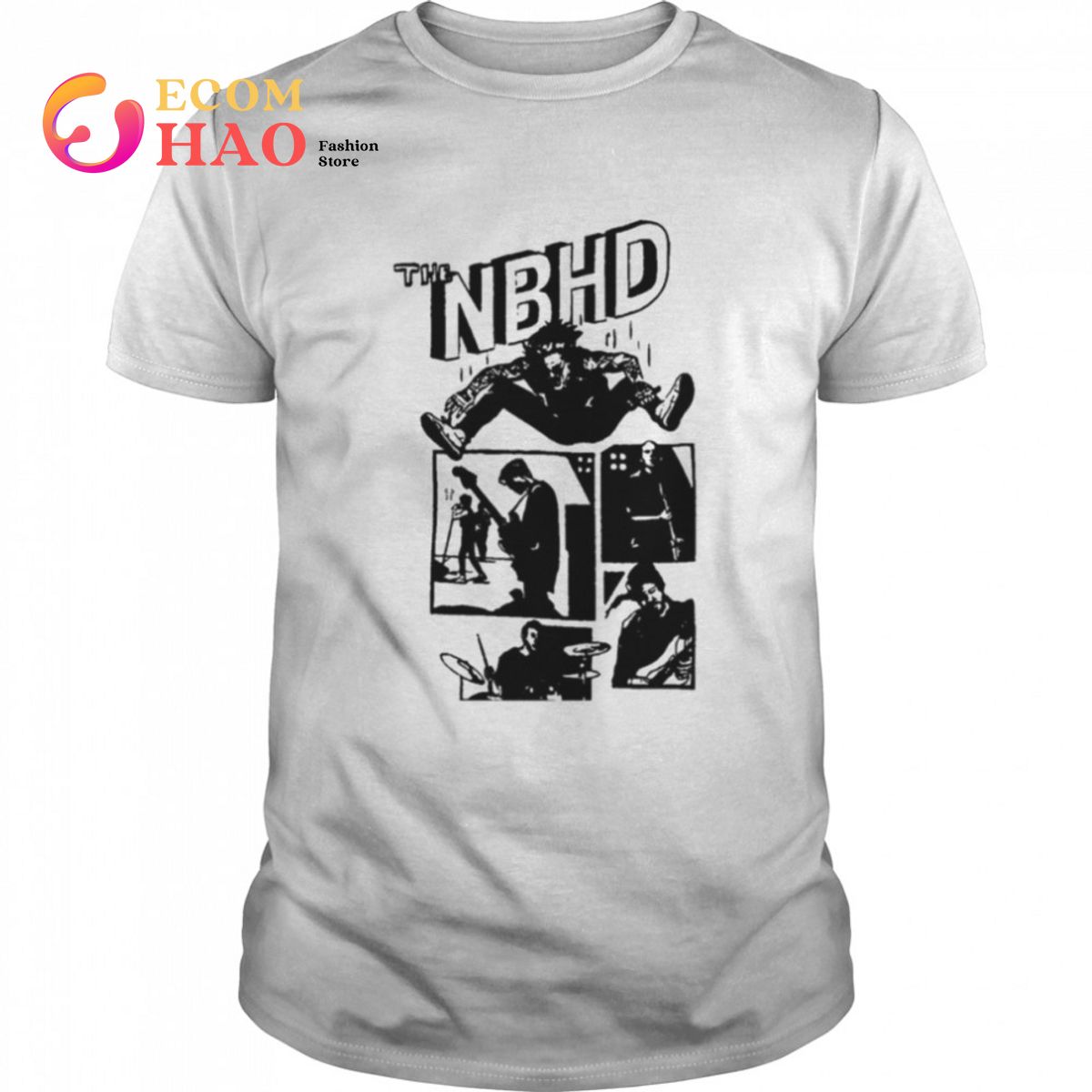 Comic The NBHD The Neighbourhood Band Fanart shirt - Ecomhao Store