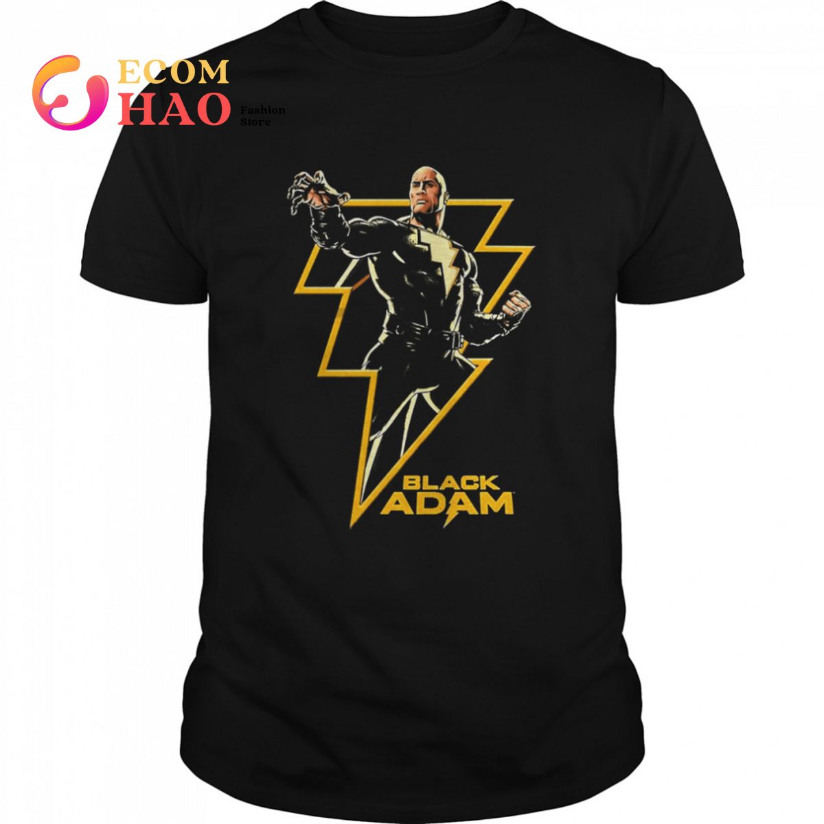 Based On The DC Comics Black Adam shirt