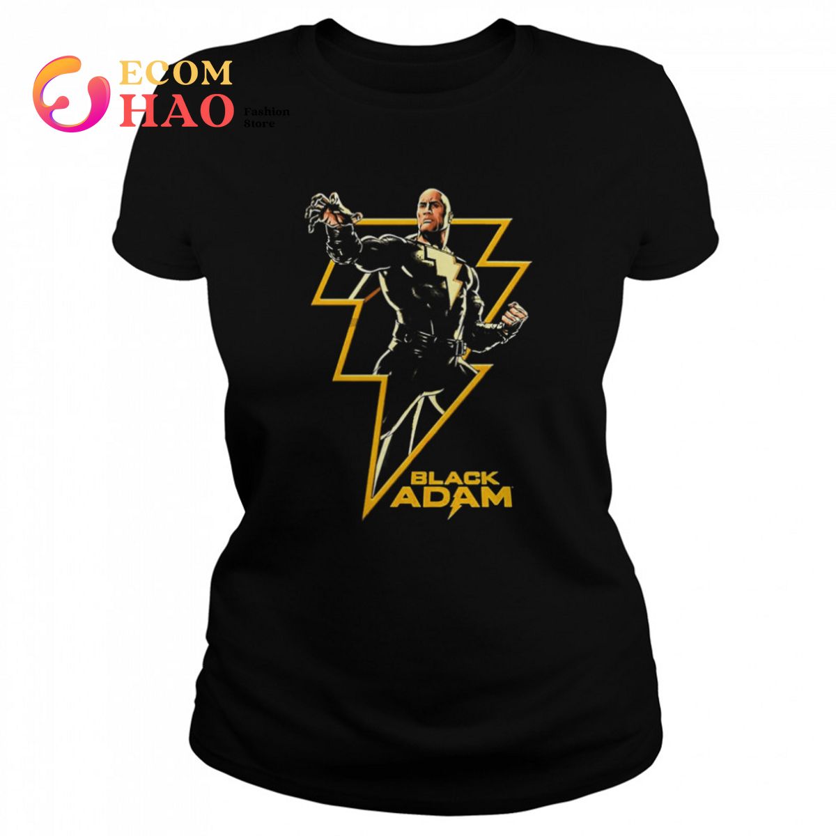 Based On The DC Comics Black Adam shirt