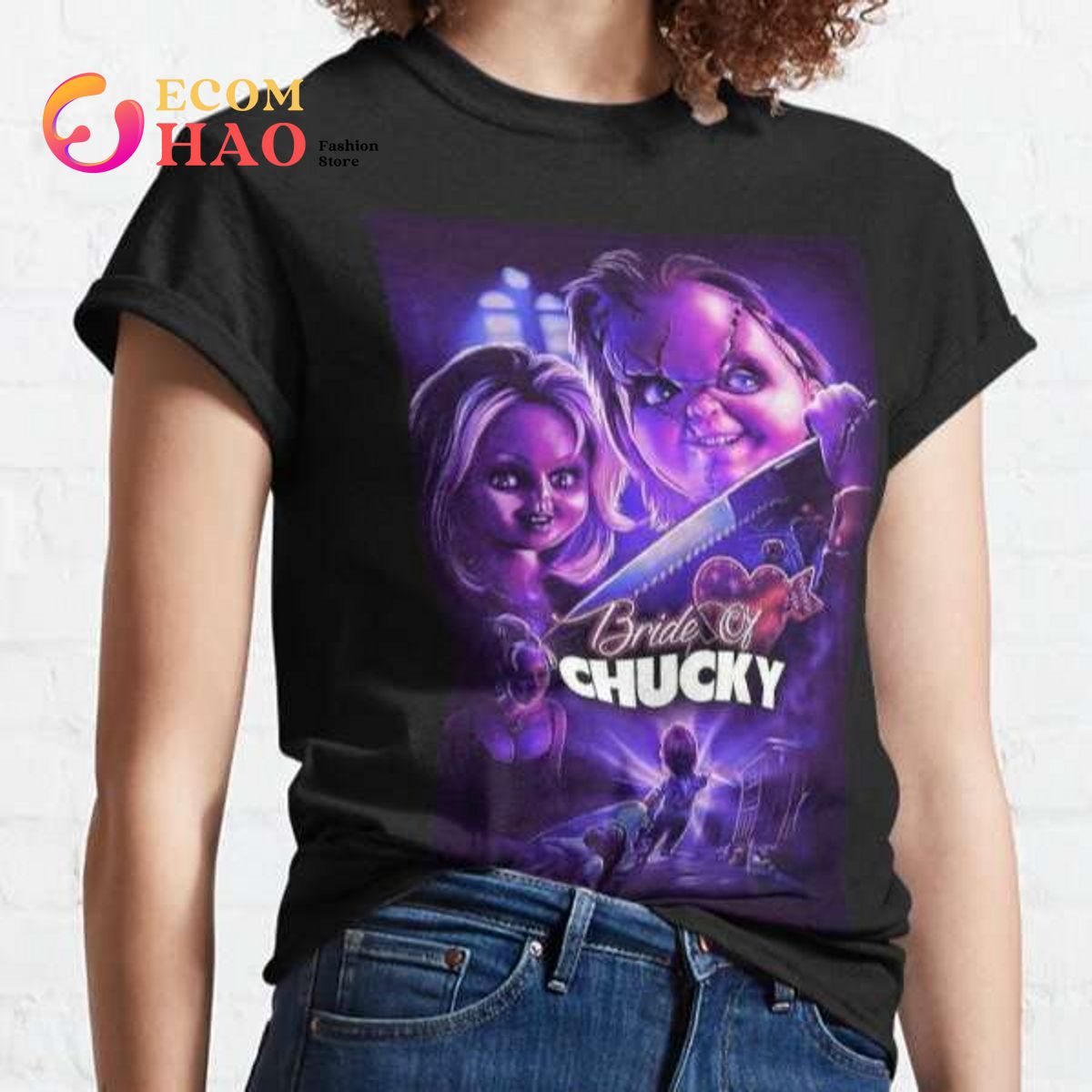 Bride of Chucky Halloween Costume T-Shirt