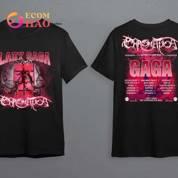Lady Gaga The Chromatica Ball Tour 2022 T-Shirt - Ecomhao Store