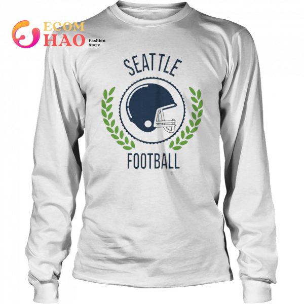 Seattle Football Helmet Seattle Seahawks Football Shirt