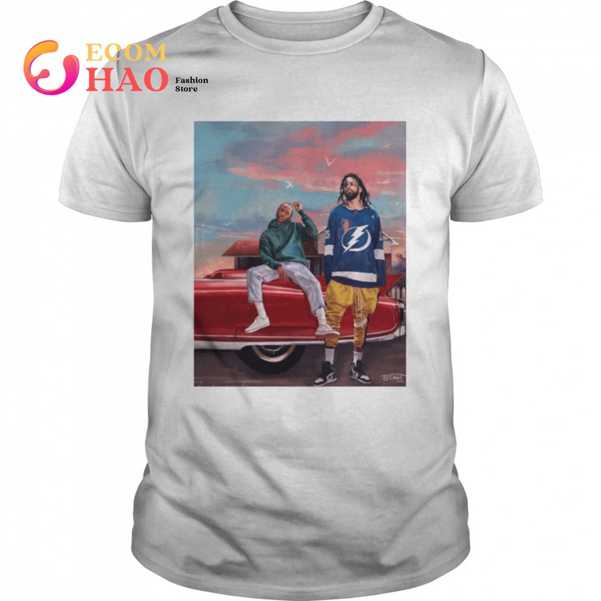 J Cole And Kendrick Lamar Cole X Kung Fu Kenny Team T-Shirt