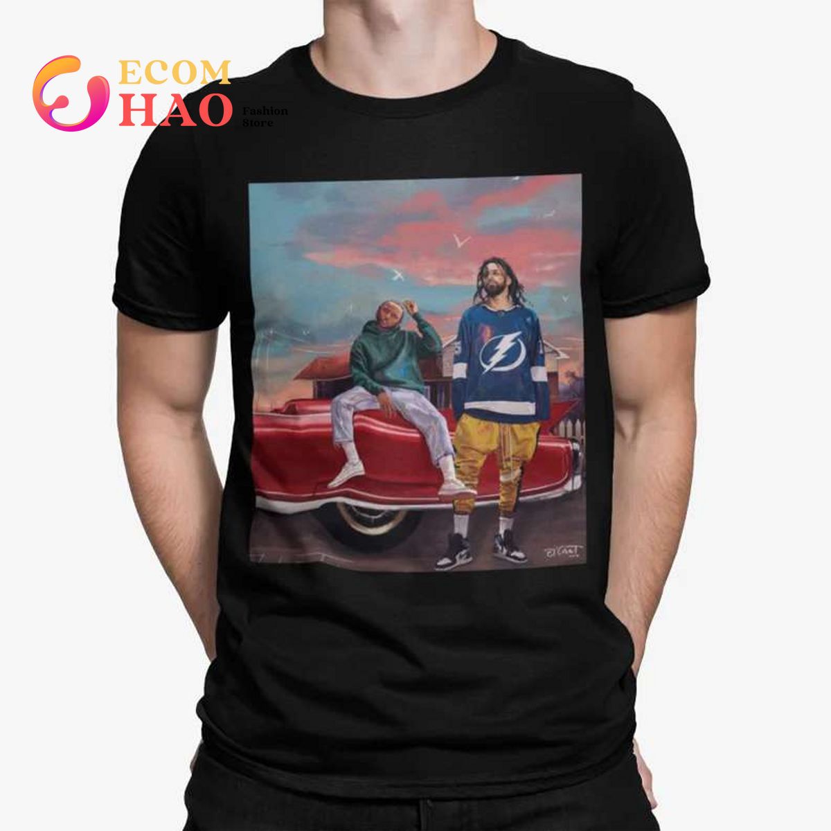 Kendrick Lamar and J Cole Rapper T-Shirt