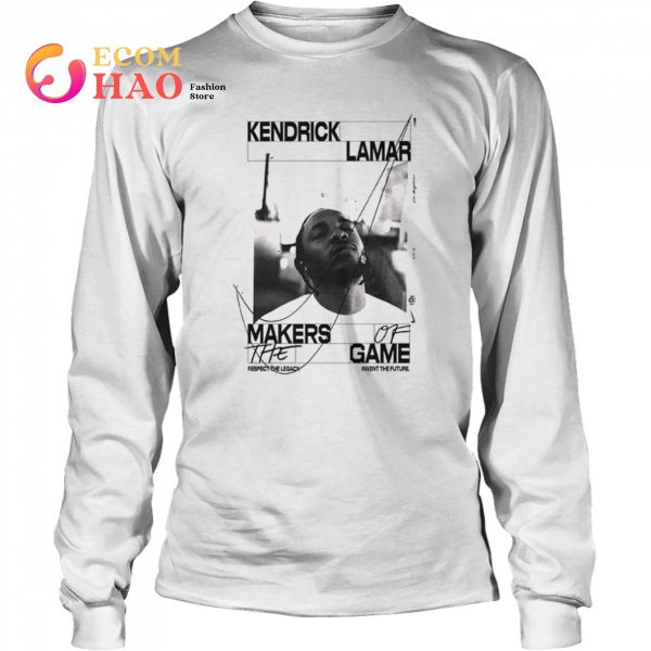 Kendrick Lamar Inspired Graphic Style In White New Art T-Shirt