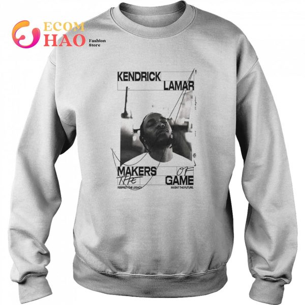 Kendrick Lamar Inspired Graphic Style In White New Art T-Shirt