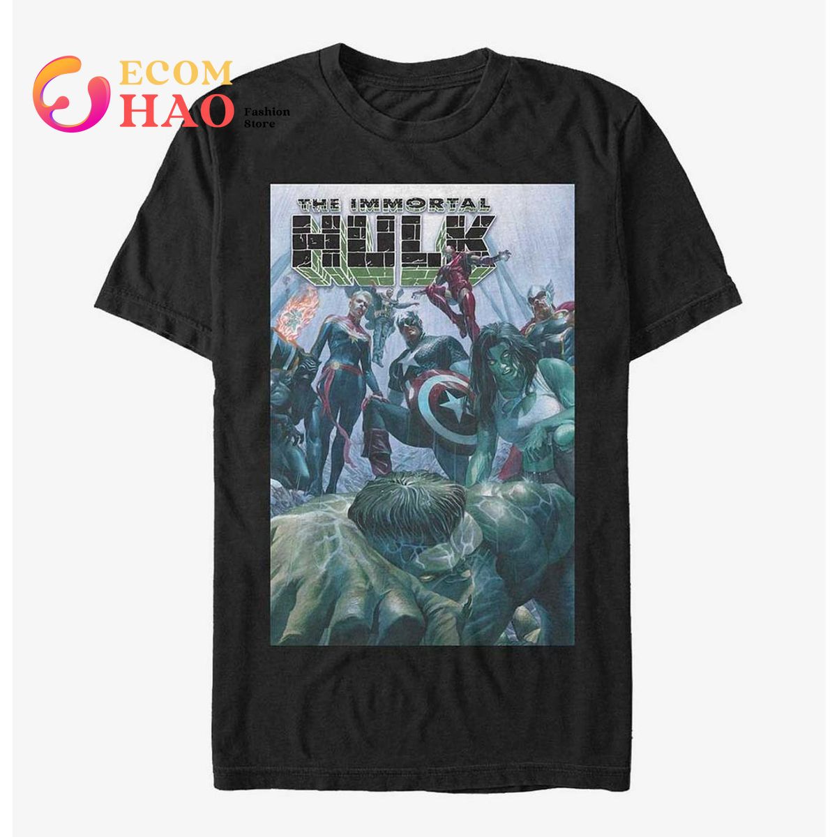 Marvel She Hulk Immortal Poster T-Shirt