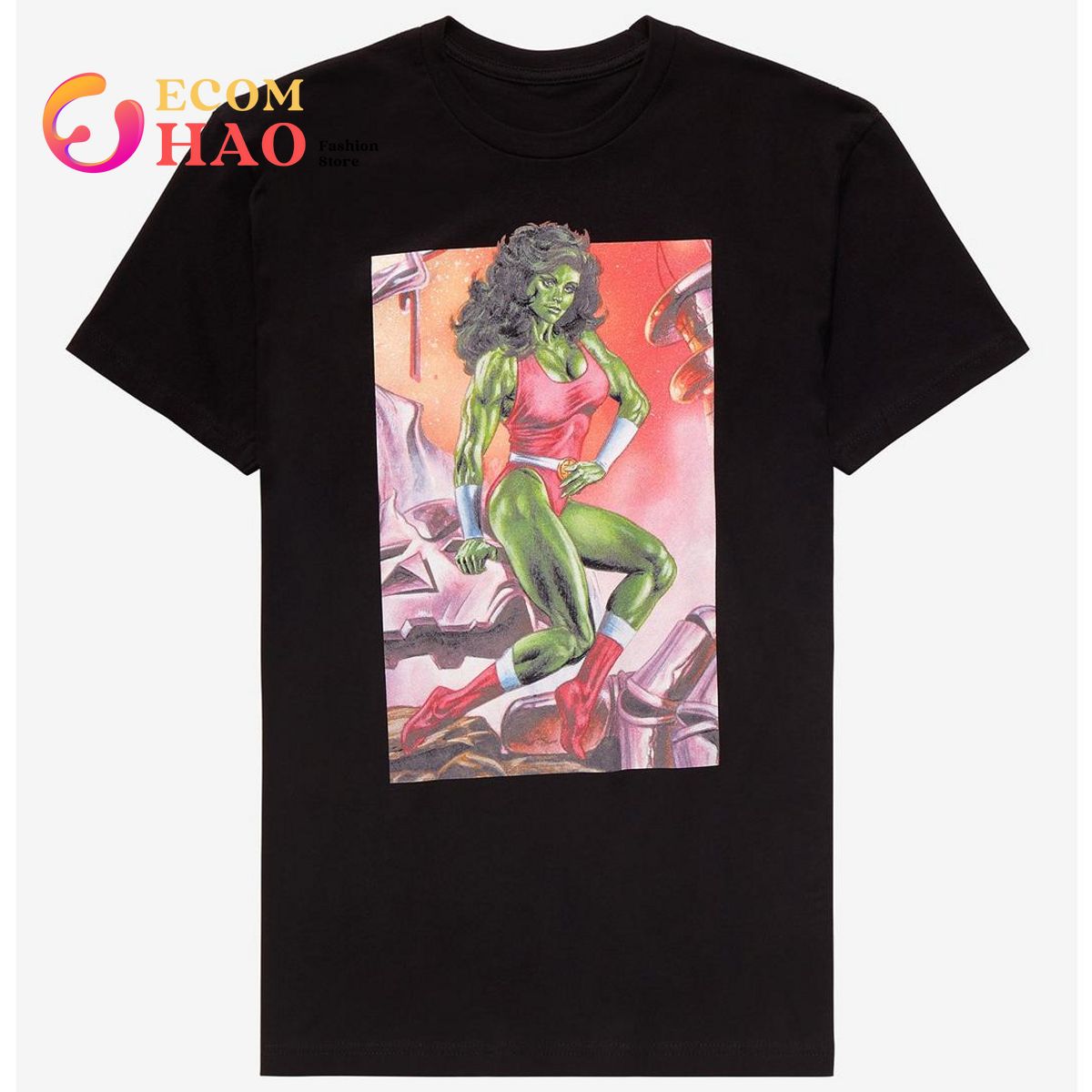 Marvel She-Hulk T-Shirt By Joe Jusko